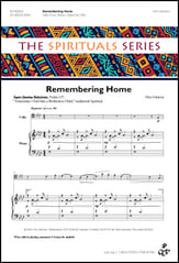 Remembering Home SAB choral sheet music cover